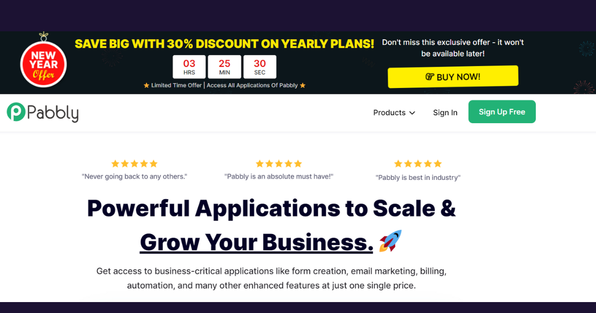 Pabbly Grow Your business