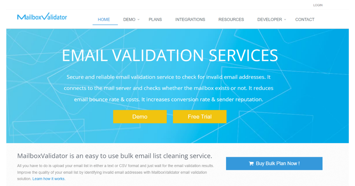 Email validation Service