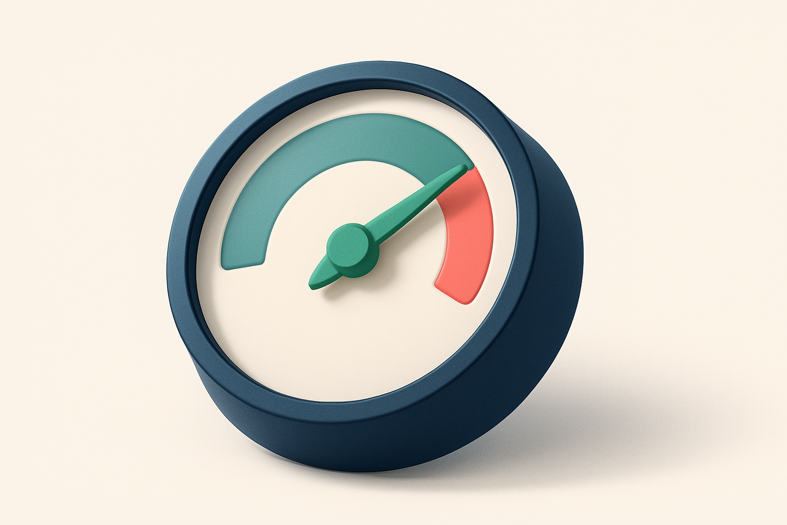 A single gauge dial with a green needle near '98.9% Accuracy'