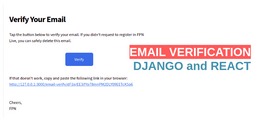 Mastering Email Verification in Django Rest Framework: A Comprehensive Guide