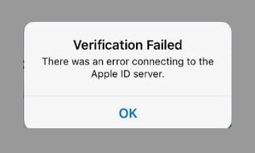 Verifying deals apple id