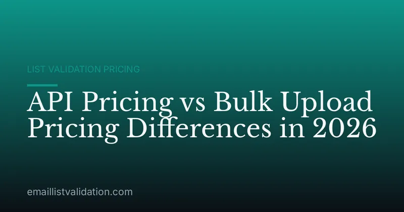 API Pricing vs Bulk Upload Pricing Differences in 2026