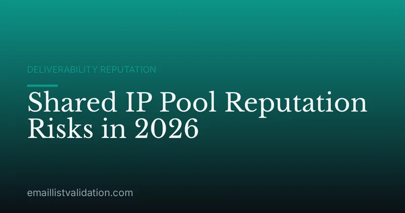 Shared IP Pool Reputation Risks in 2026