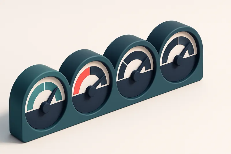 a row of four gauges labeled 'valid', 'invalid', 'catch-all', 'risky'