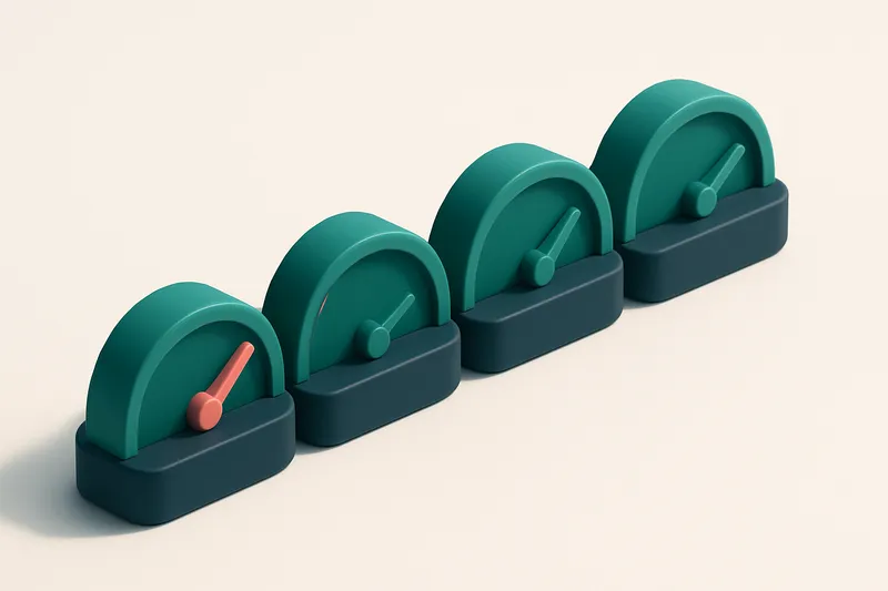 a row of four gauges labeled 'valid', 'invalid', 'catch-all', 'risky'