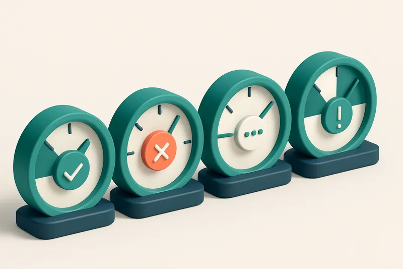 a row of four gauges showing valid, invalid, catch-all, and risky status levels