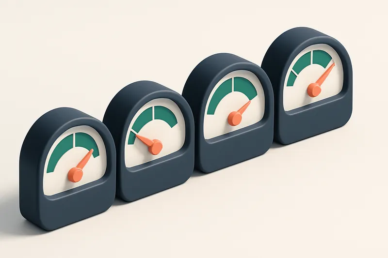 a row of four gauges with labels: 'Syntax', 'Domain', 'Mailbox', 'Risk Profile'