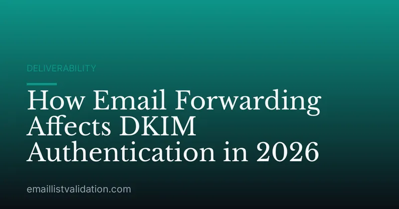 How Email Forwarding Affects DKIM Authentication in 2026