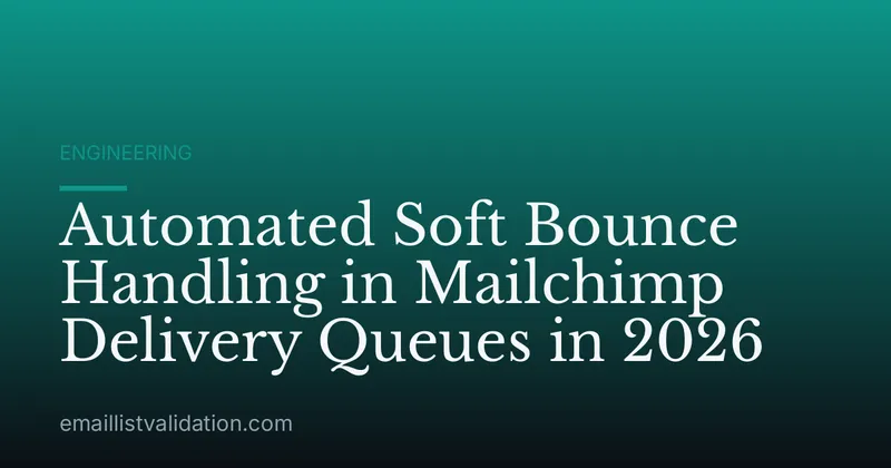Automated Soft Bounce Handling in Mailchimp Delivery Queues in 2026