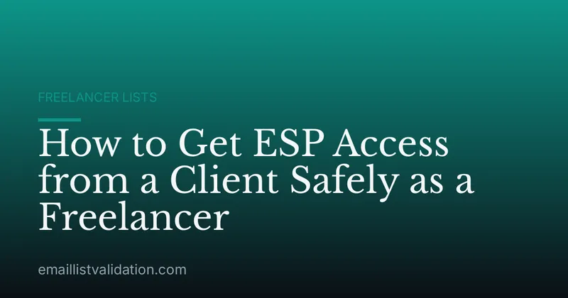 How to Get ESP Access from a Client Safely as a Freelancer