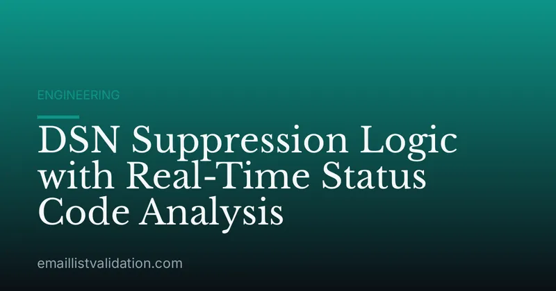 DSN Suppression Logic with Real-Time Status Code Analysis