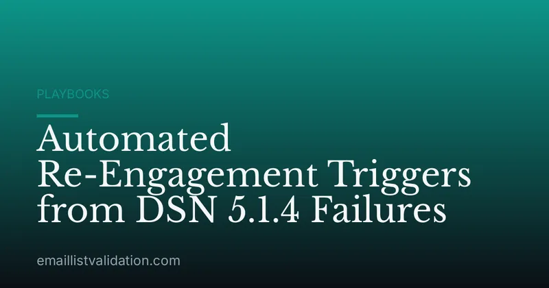Automated Re-Engagement Triggers from DSN 5.1.4 Failures