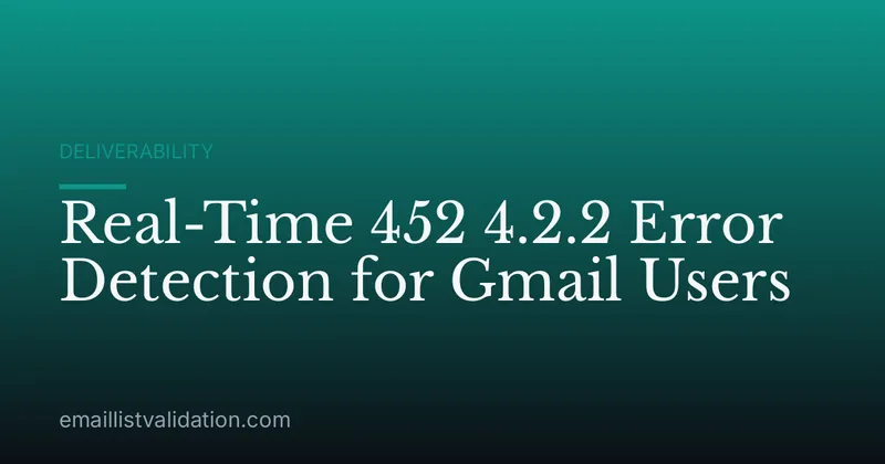 Real-Time 452 4.2.2 Error Detection for Gmail Users
